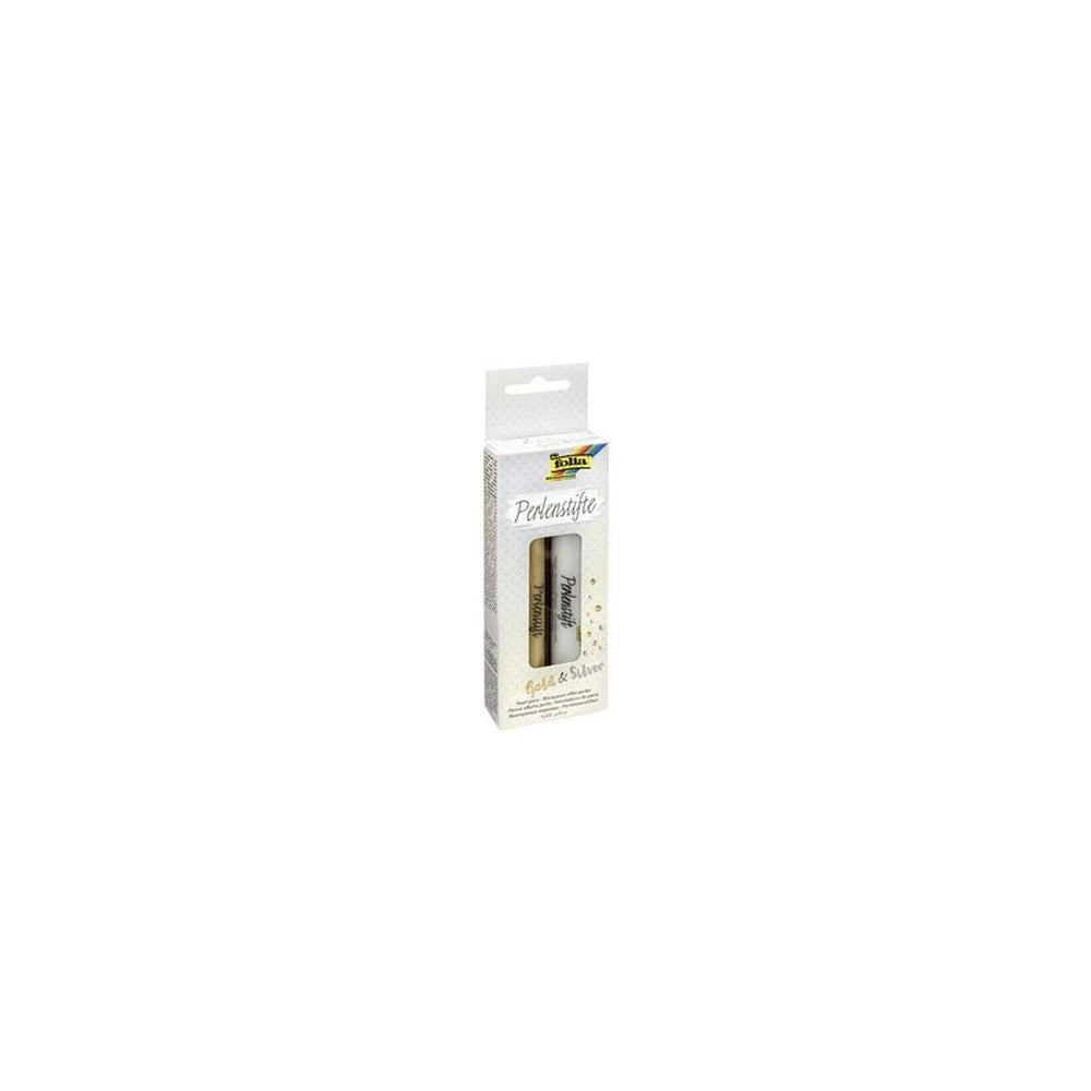 folia Marqueur effet perles "Or&Argent", 30 ml, kit de 2