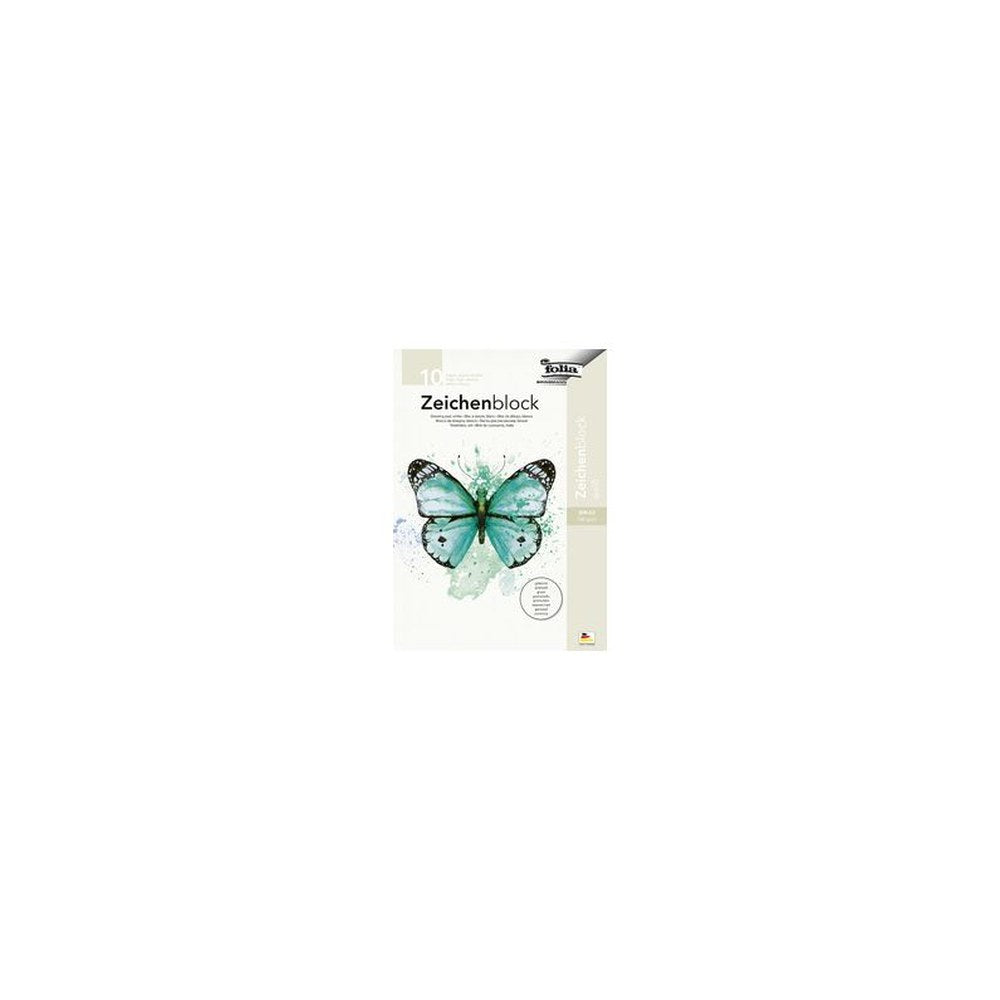 folia Bloc de dessin, 140 g/m2, A4, grainé, 20 feuilles