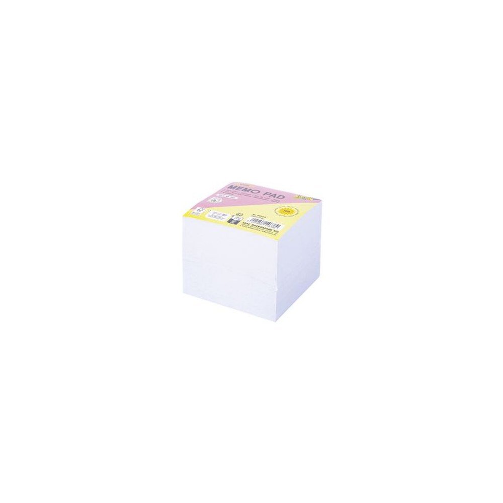 folia Bloc cube, 90 x 90 mm, 700 feuilles, blanc