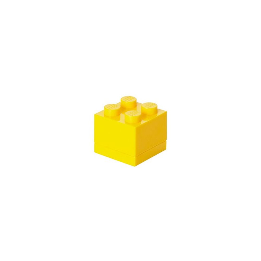 LEGO Boîte à snack MINI BOX 4, 60 ml, jaune