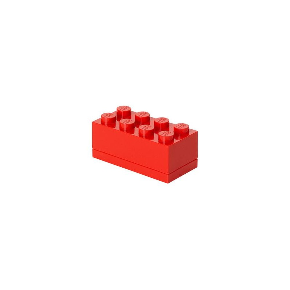 LEGO Boîte à snack MINI BOX 8, 110 ml, rouge