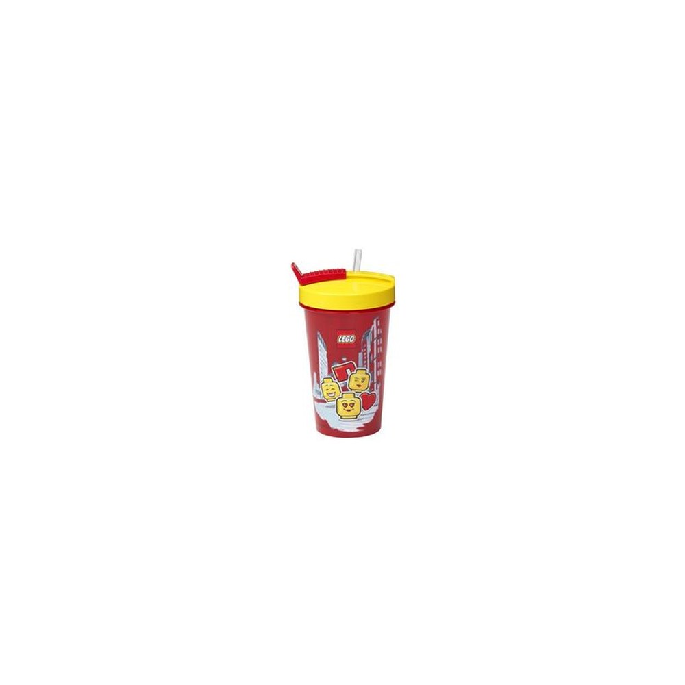 LEGO Gobelet avec paille ICONIC GIRL, 0,5 litre
