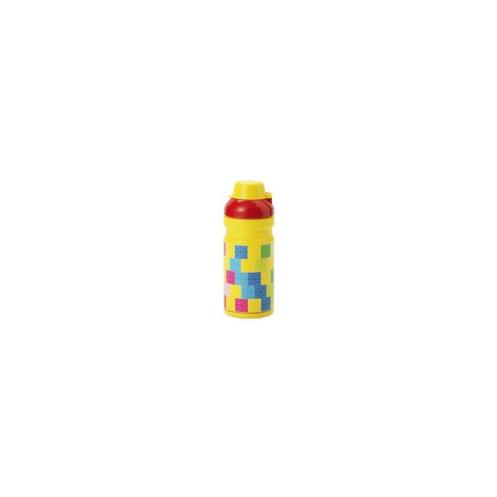 LEGO Gourde BRICK PATTERN, 390 ml, jaune