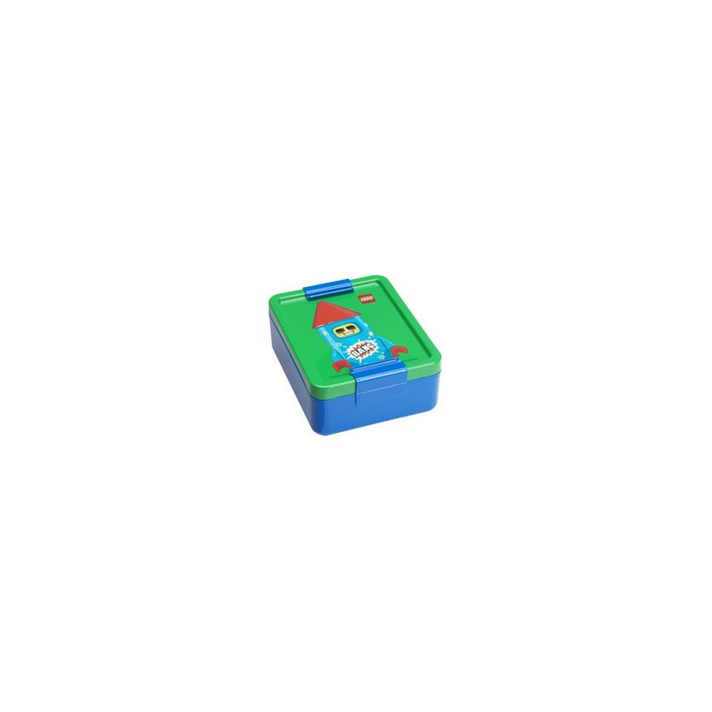 LEGO Boîte à goûter LUNCH BOX FIREWORK GUY, bleu