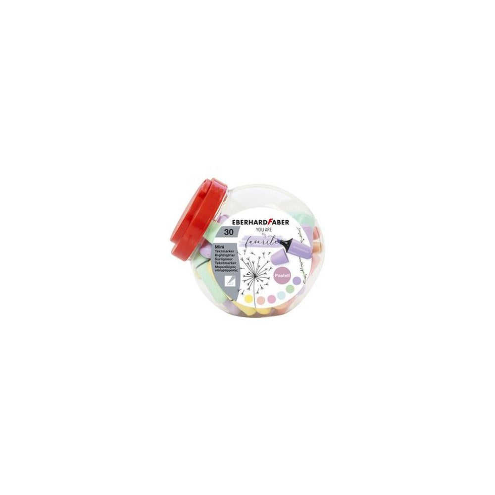 EBERHARD FABER Surligneur Mini Pastel, bonbonière de 30