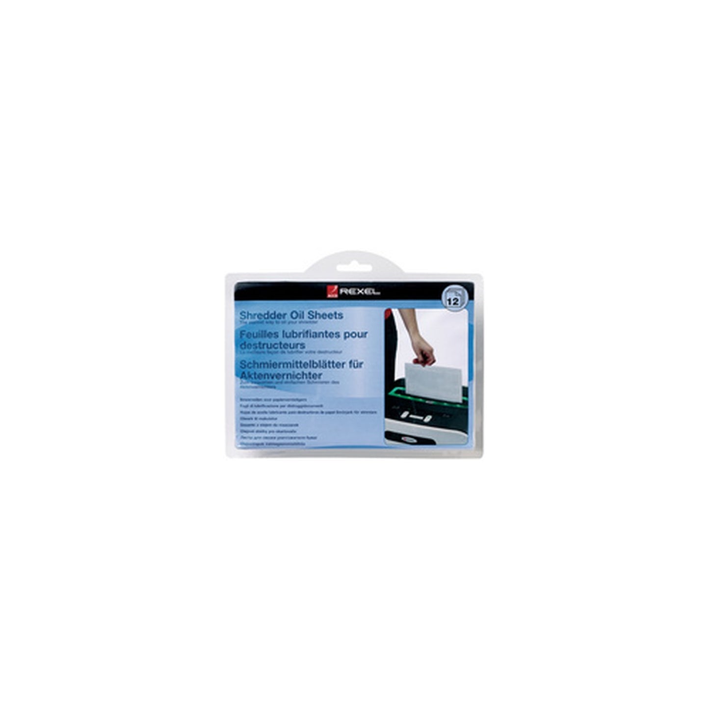 Rexel Feuille de lubrification pour destructeur de documents