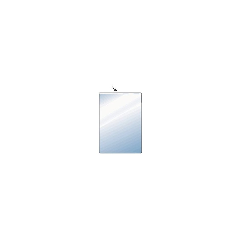 HETZEL Etui de poche, PVC, simple, 0,17 mm, format: A8 x25
