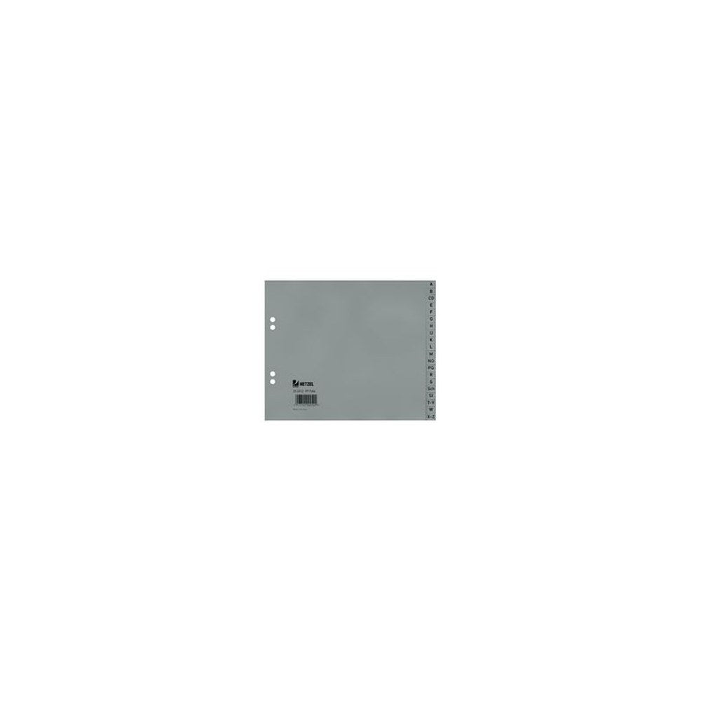 HETZEL Intercalaires en plastique, A-Z, A4 mi-haut, 20