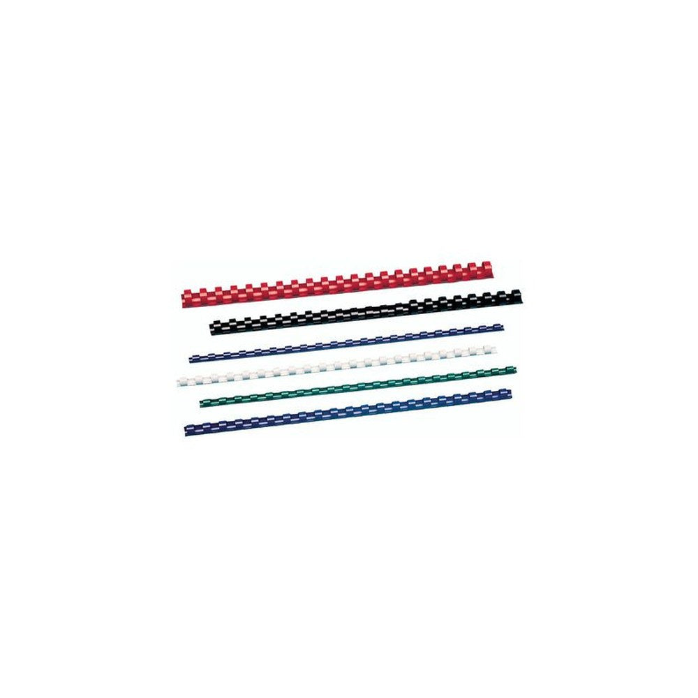 GBC Peigne à relier en plastique CombBind, A4, 12 mm, bleu