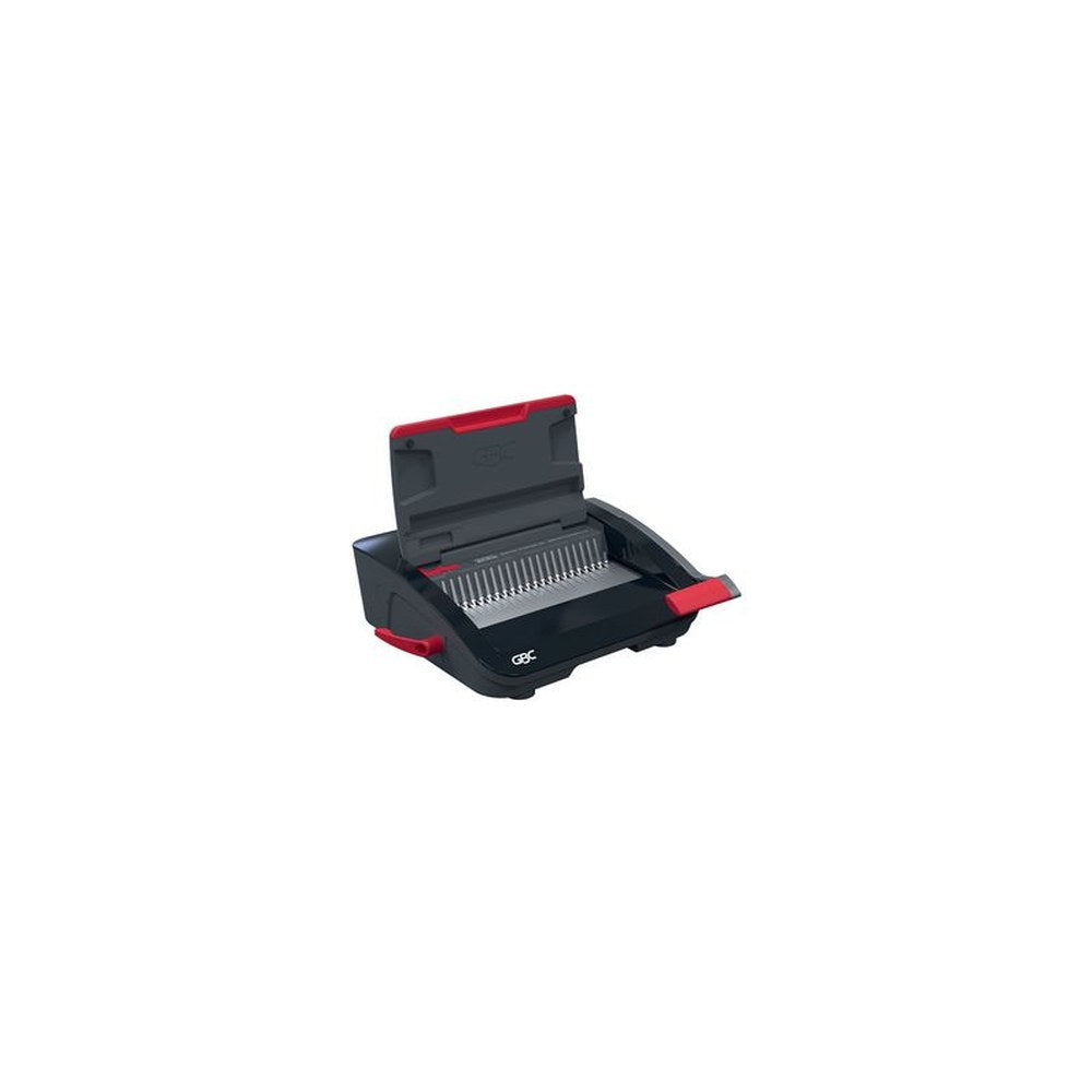 GBC Perforelieuse CombBind CB20, noir/rouge/argent