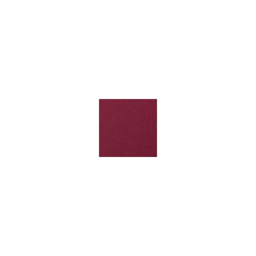 GBC Couverture de reliure grain cuir, A4, rouge foncé