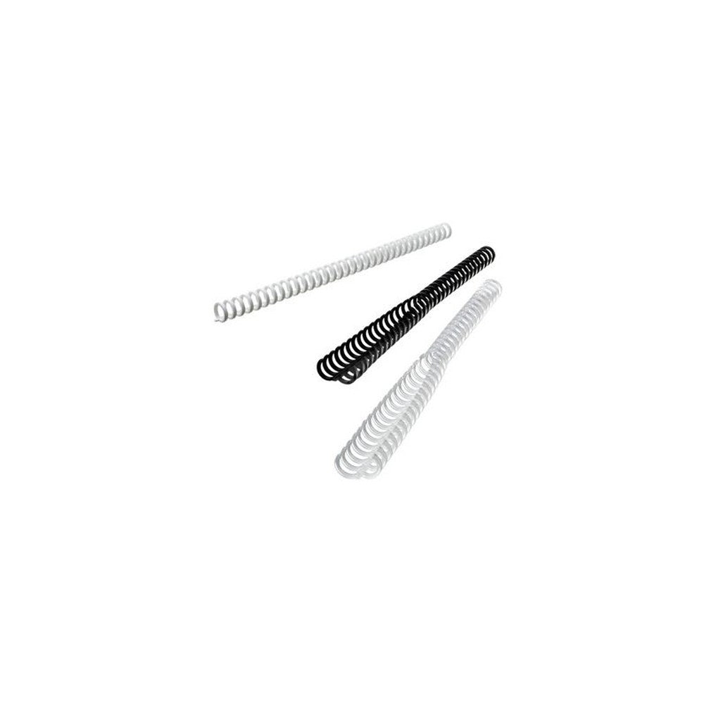 GBC Peigne à relier en plastique ClickBin, A4, 8 mm, blanc