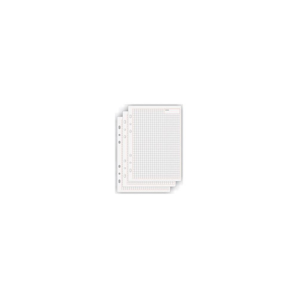 bind Fiche de rechange pour notes Manager, A6, quadrillé