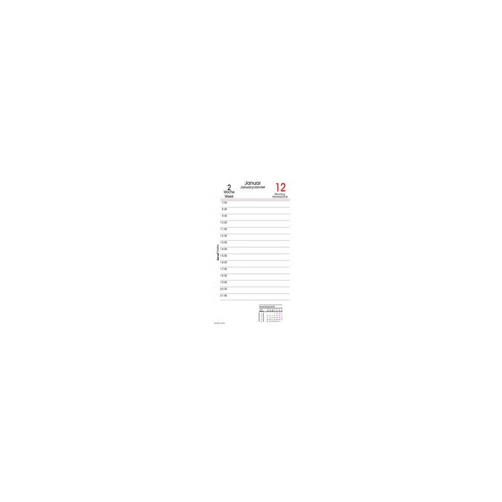 bind Recharge 2027 pour agenda bind A6, modèle 10603
