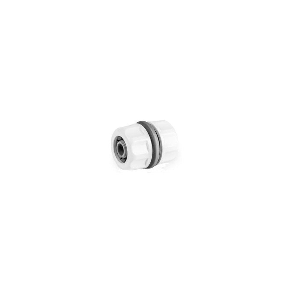 Bradas Connecteur de tuyau WHITE LINE, 3/4" sur 1/2", blanc