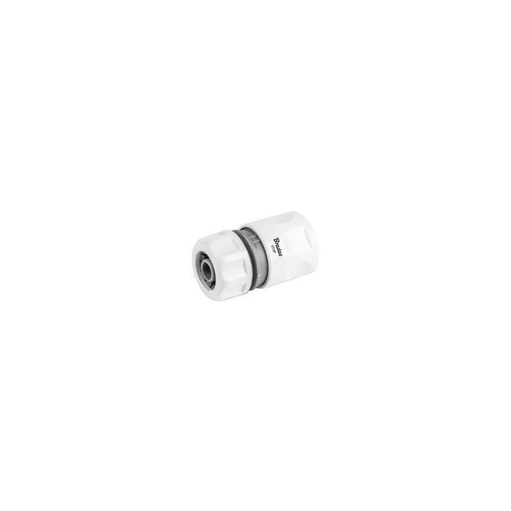 Bradas Raccord de tuyau femelle WHITE LINE, aquastop, 1/2"