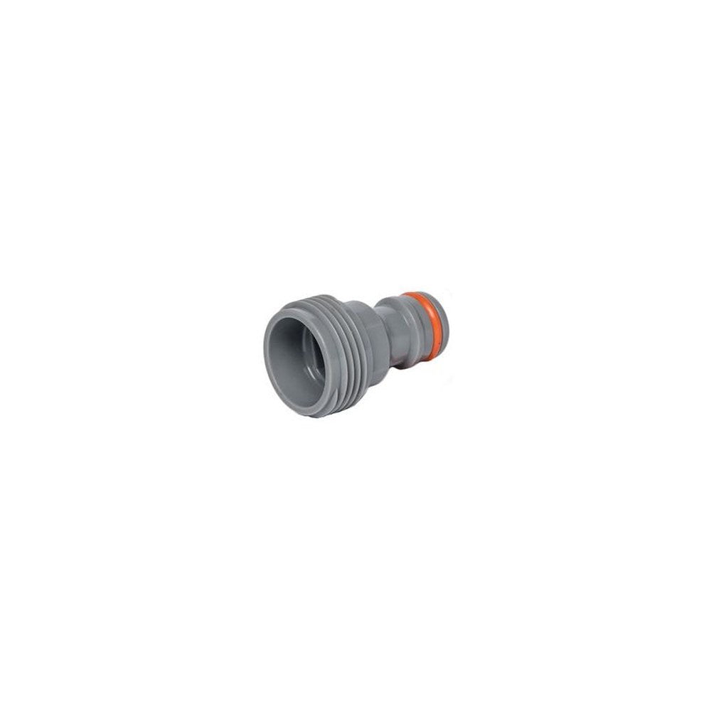 Bradas Adaptateur WHITE LINE, filetage extérieur 1/2", gris