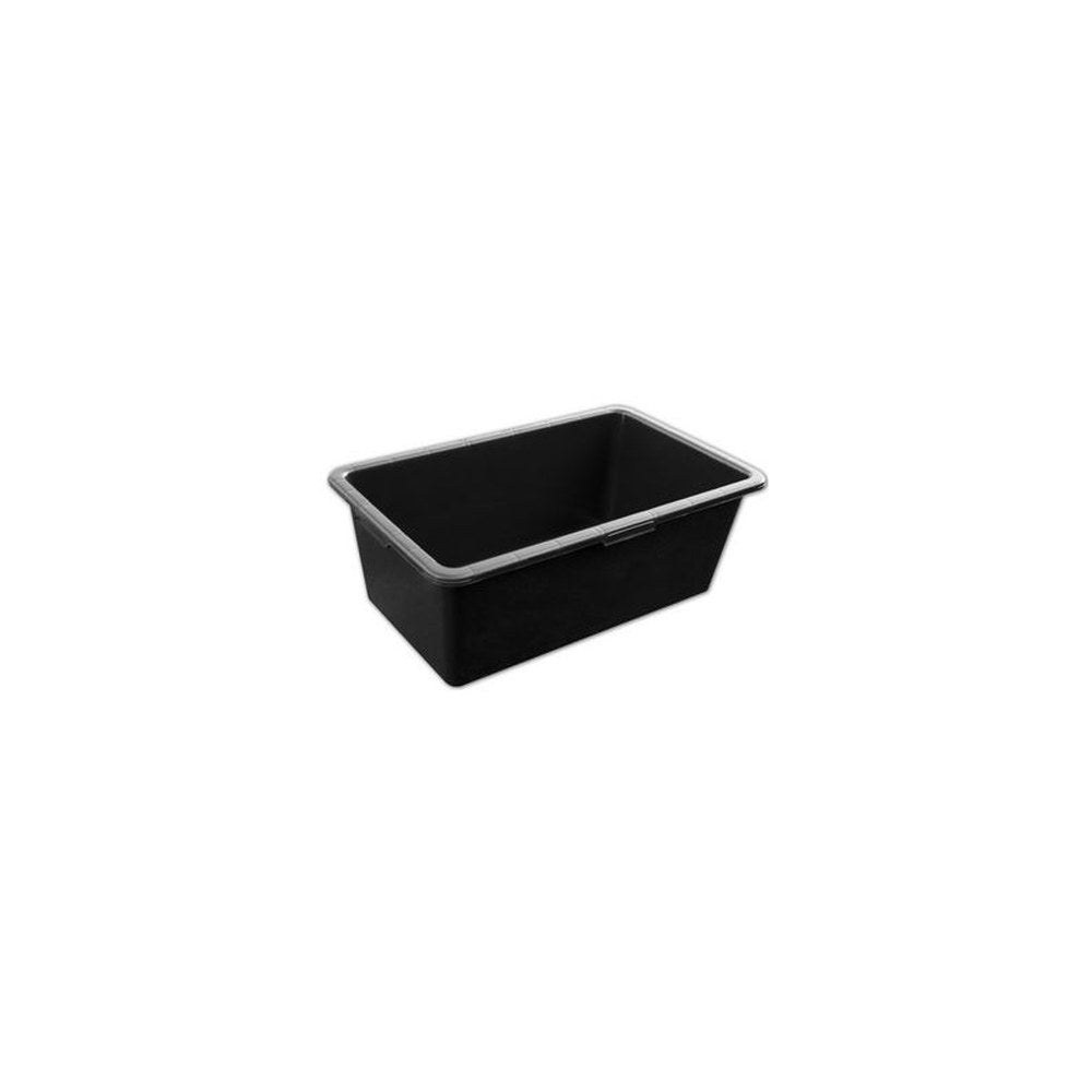 Bradas Auge de maçon, en PVC, 90 litres, noir