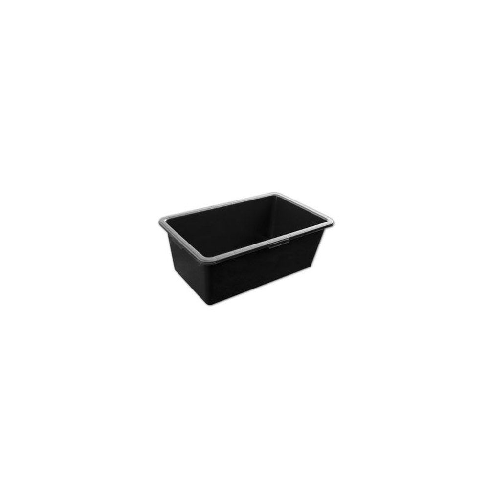 Bradas Auge de maçon, en PVC, 60 litres, noir