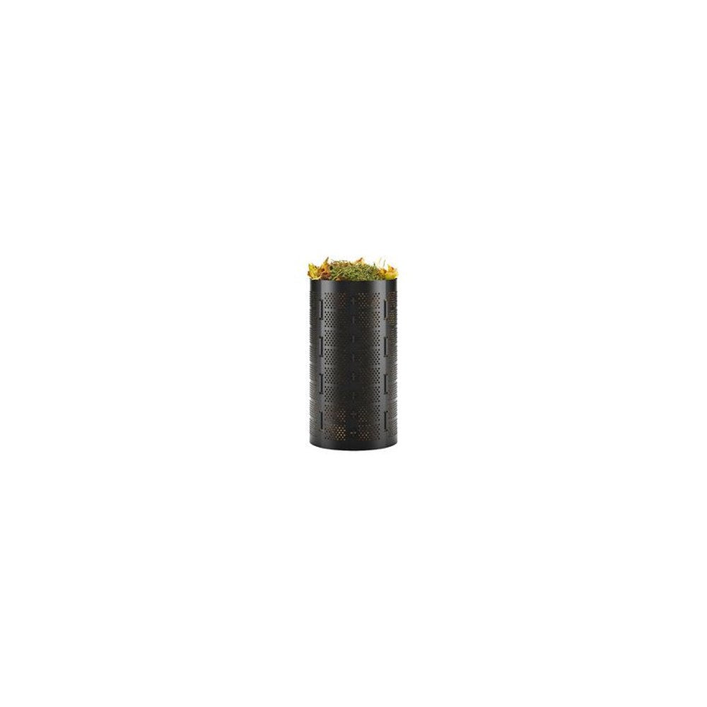 Bradas Poubelle à compost, 180 litres, en HDPE, noir