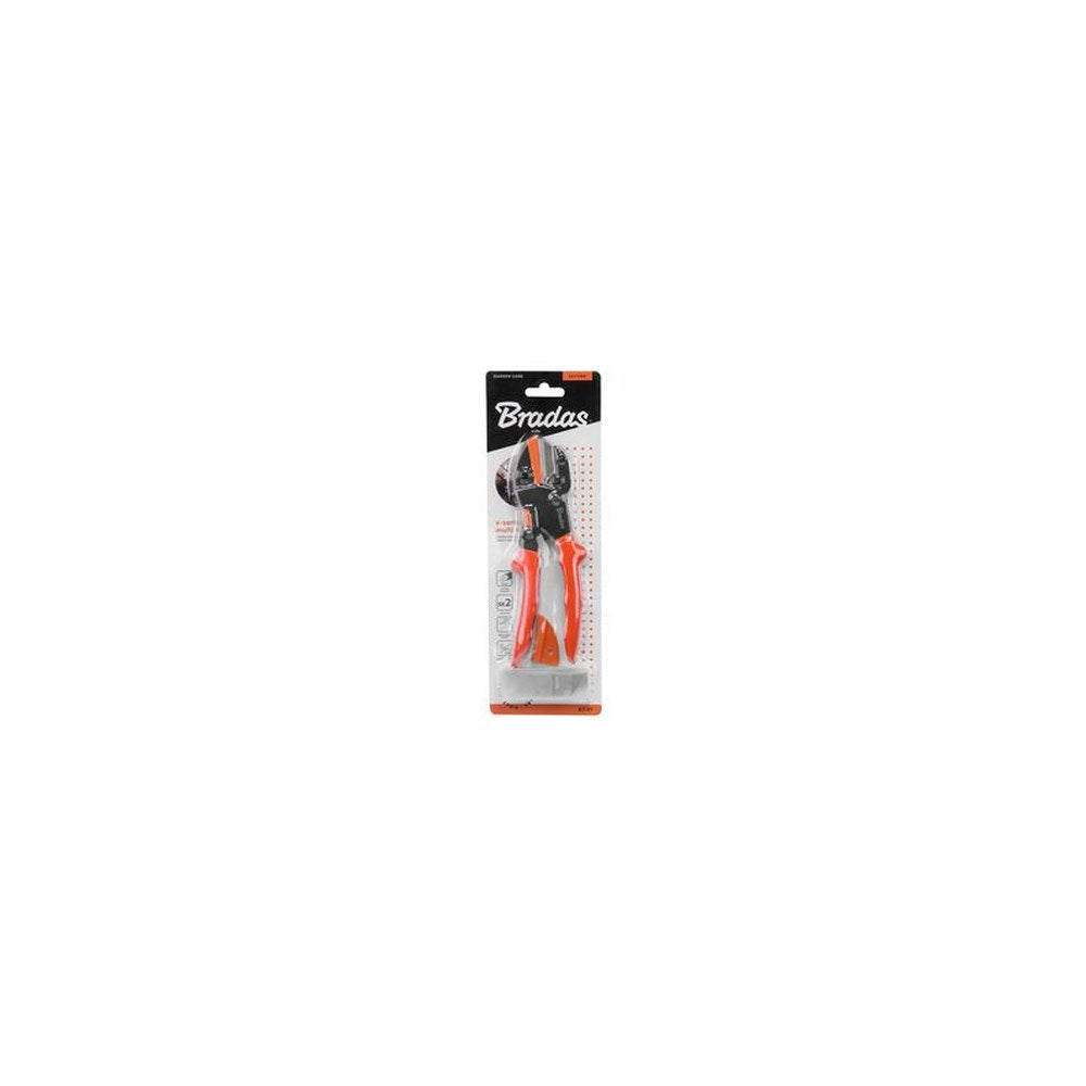 Bradas Ciseaux de jardin multifonction V-SERIES, orange