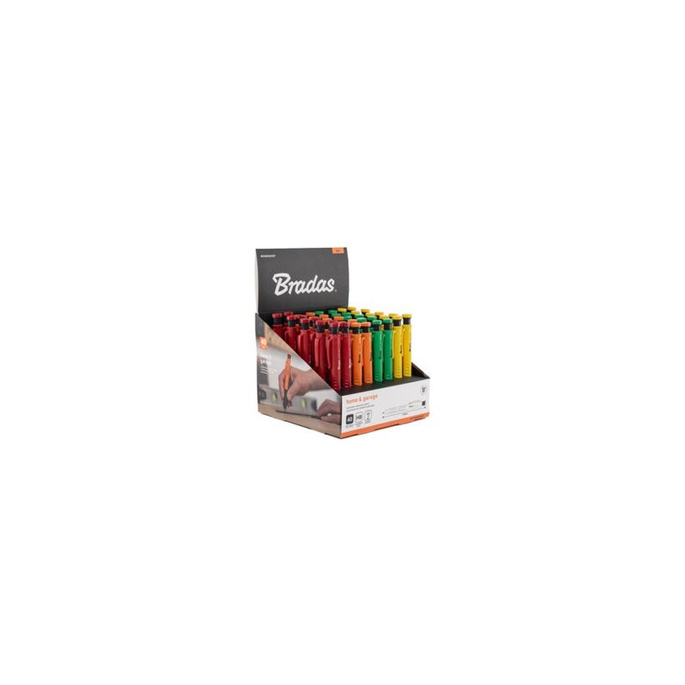 Bradas Marqueur pour trou de forage, largeur de trait: 1 mm x40