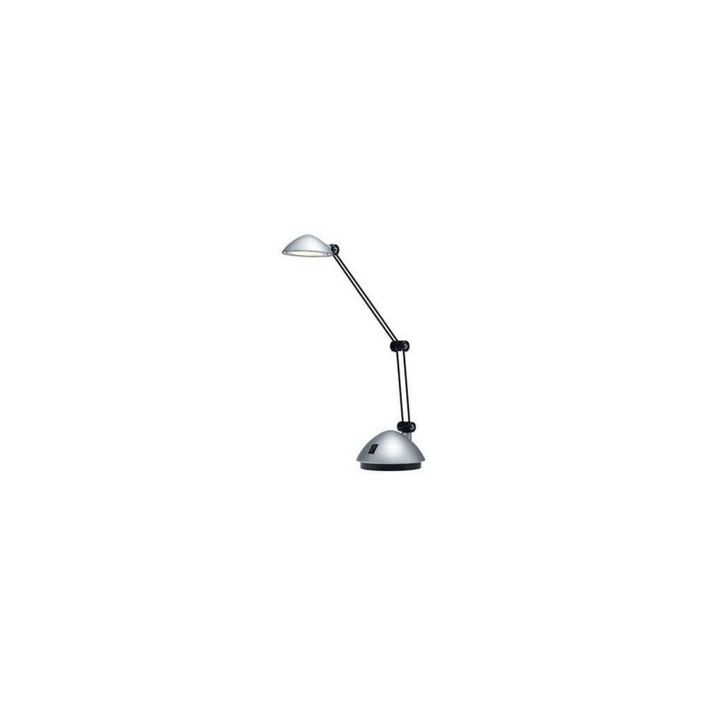 Hansa Lampe de bureau à LED Space, argent satiné