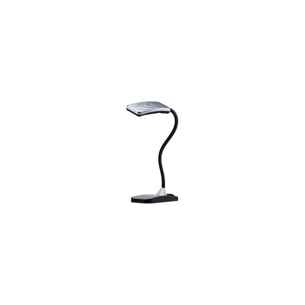 Hansa Lampe de bureau à LED Twist, argent