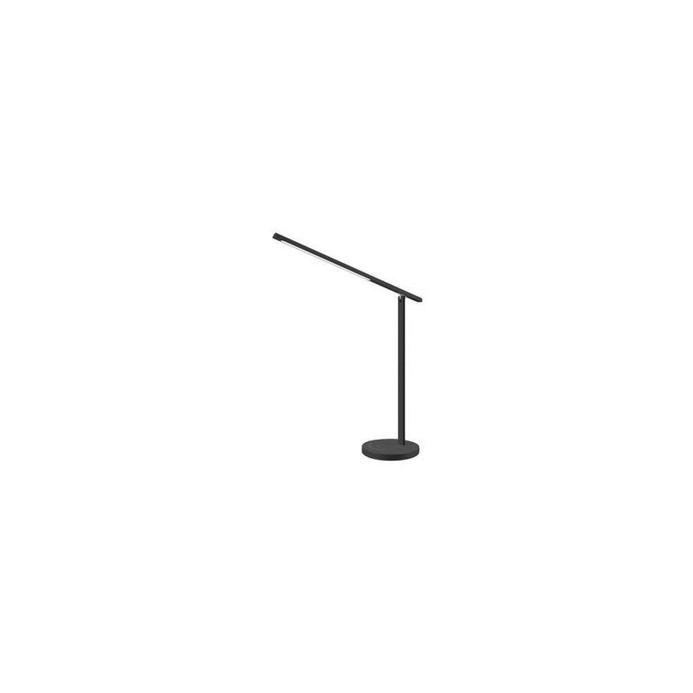 Hansa Lampe de bureau LED "Halo", socle, noir