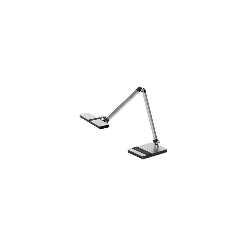 Hansa Lampe de bureau à LED Nimbus, pied, argent