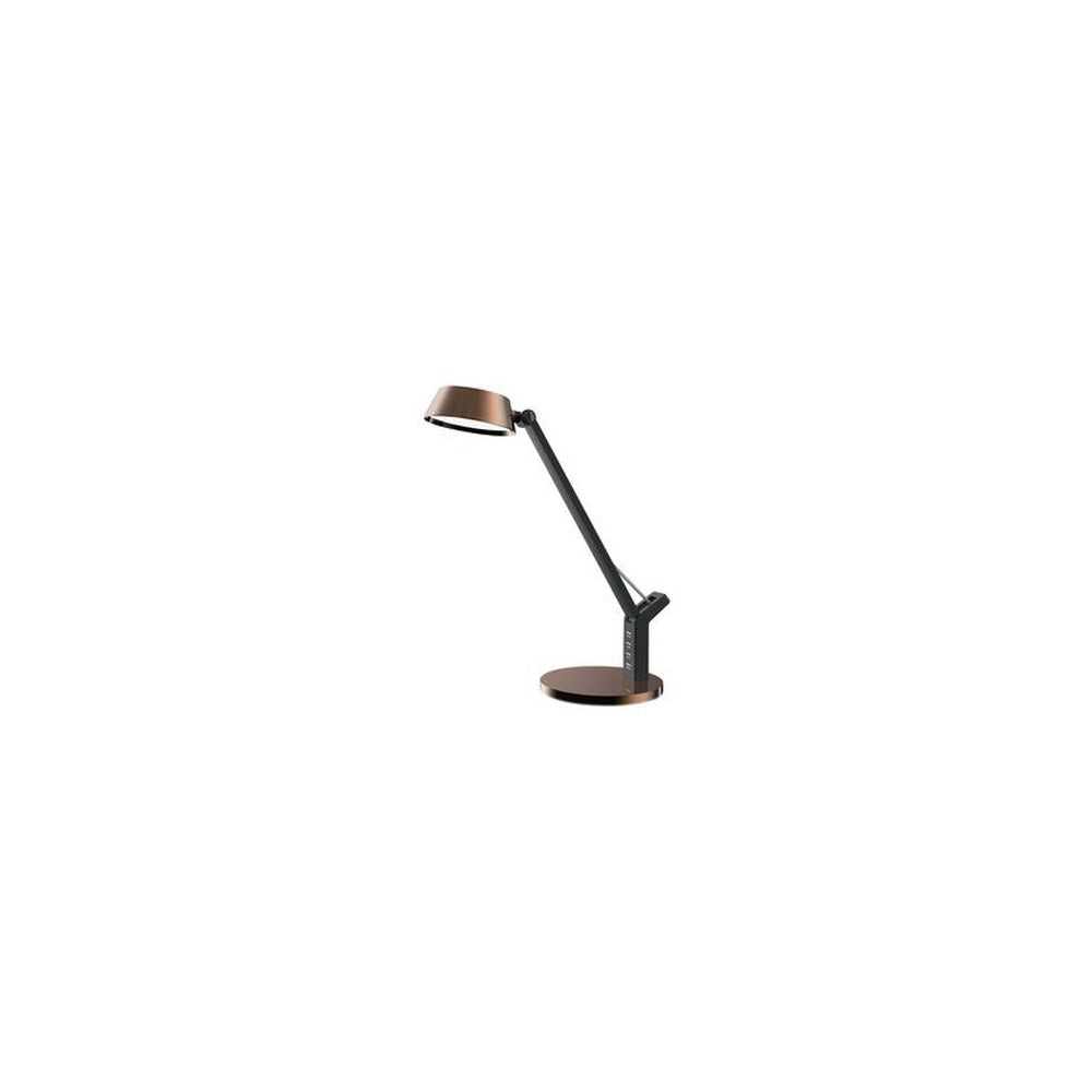 Hansa Lampe de bureau à LED Glow, pied, cuivre