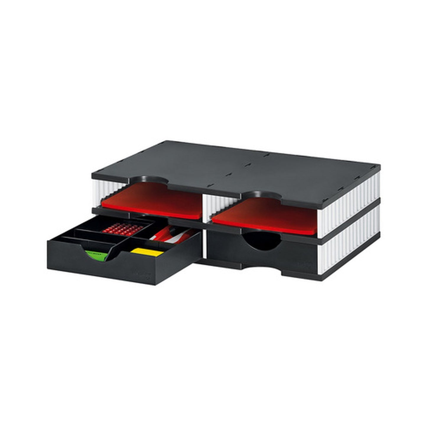 styro Station de classement styrodoc duo, 4 compartiments