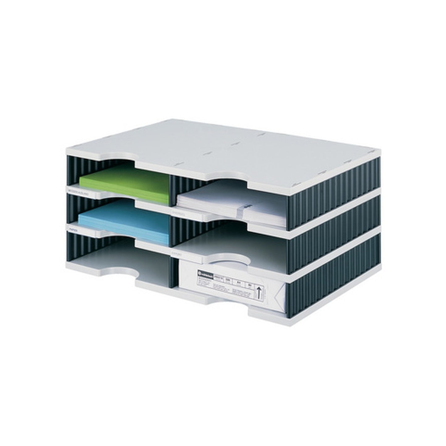 styro Module de base styrodoc trio, 6 compartiments