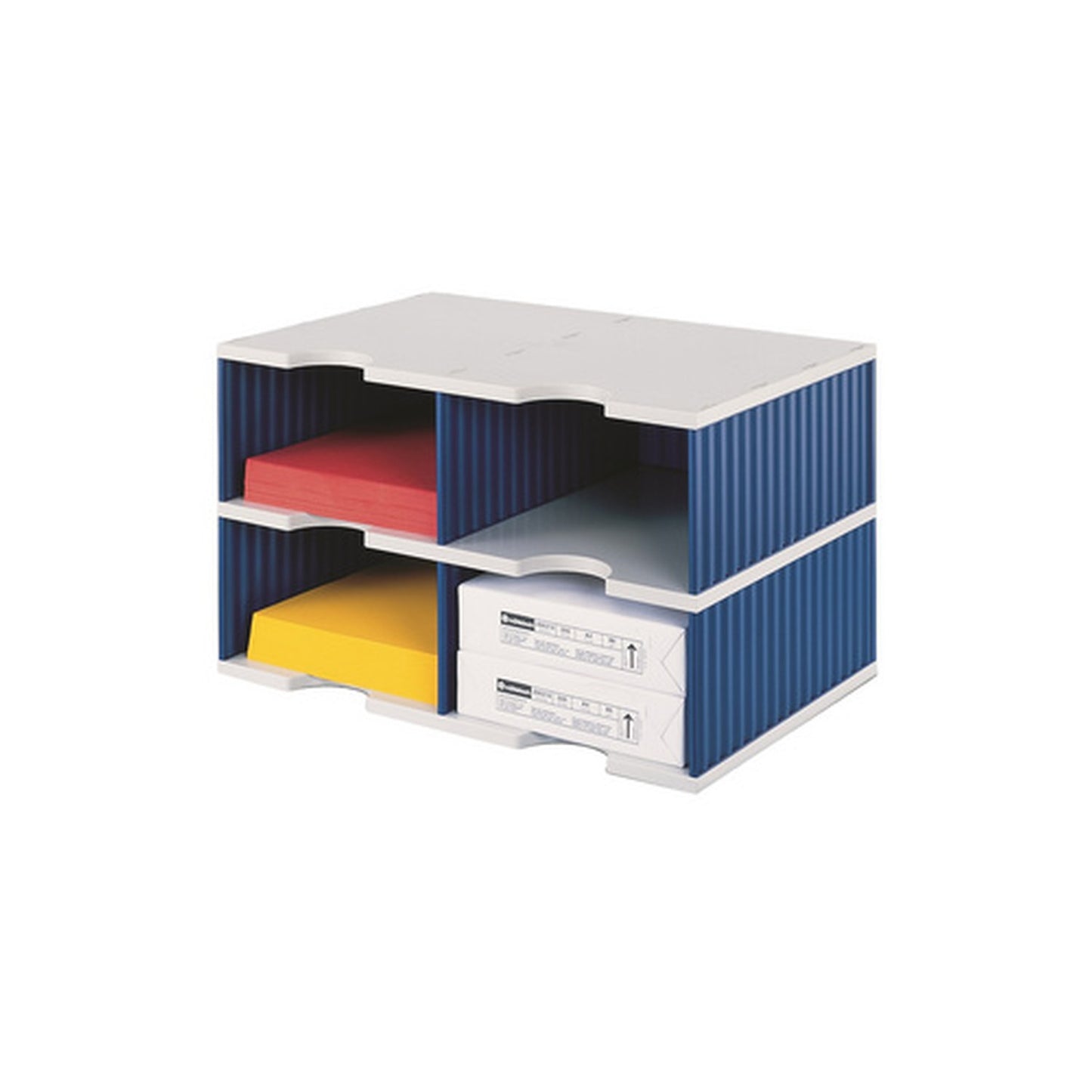 styro Module de base styrodoc duo, 4 compartiments,