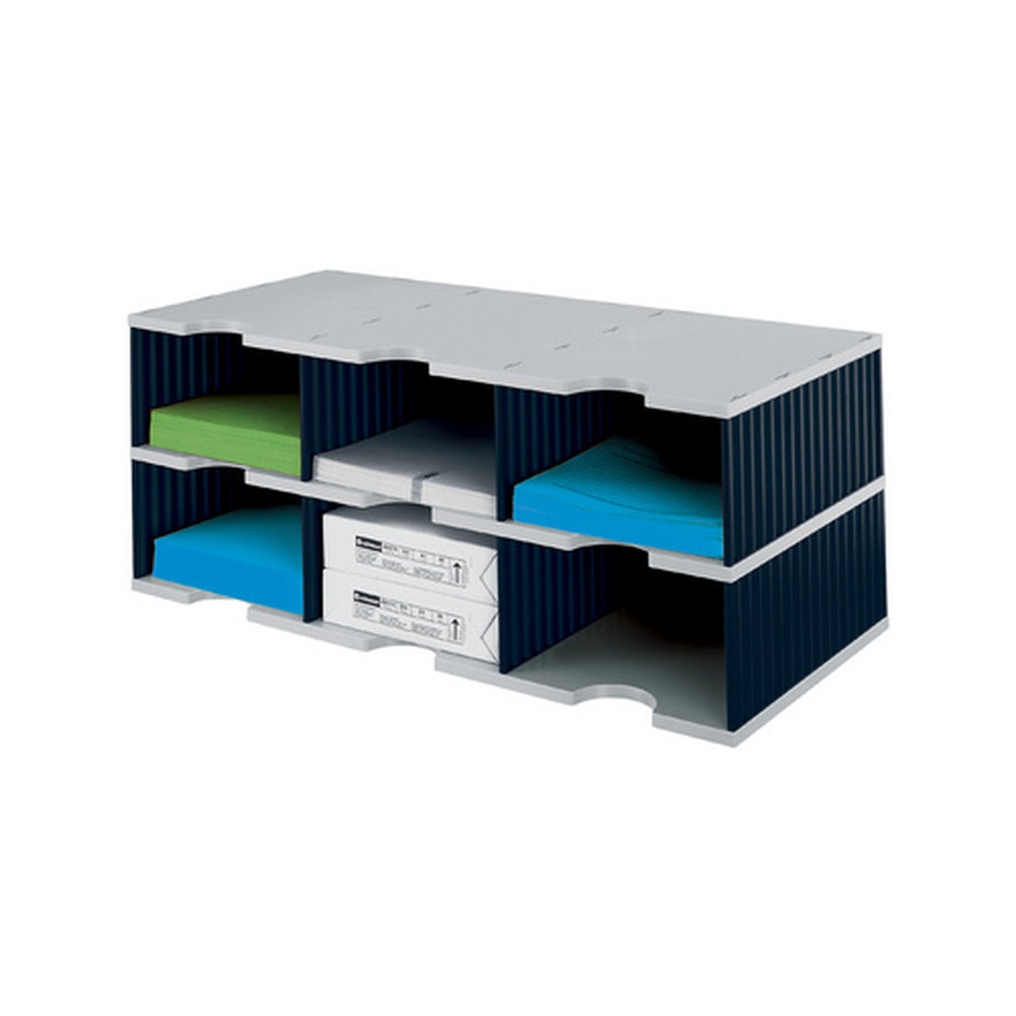 styro Module de base styrodoc trio, 6 compartiments,