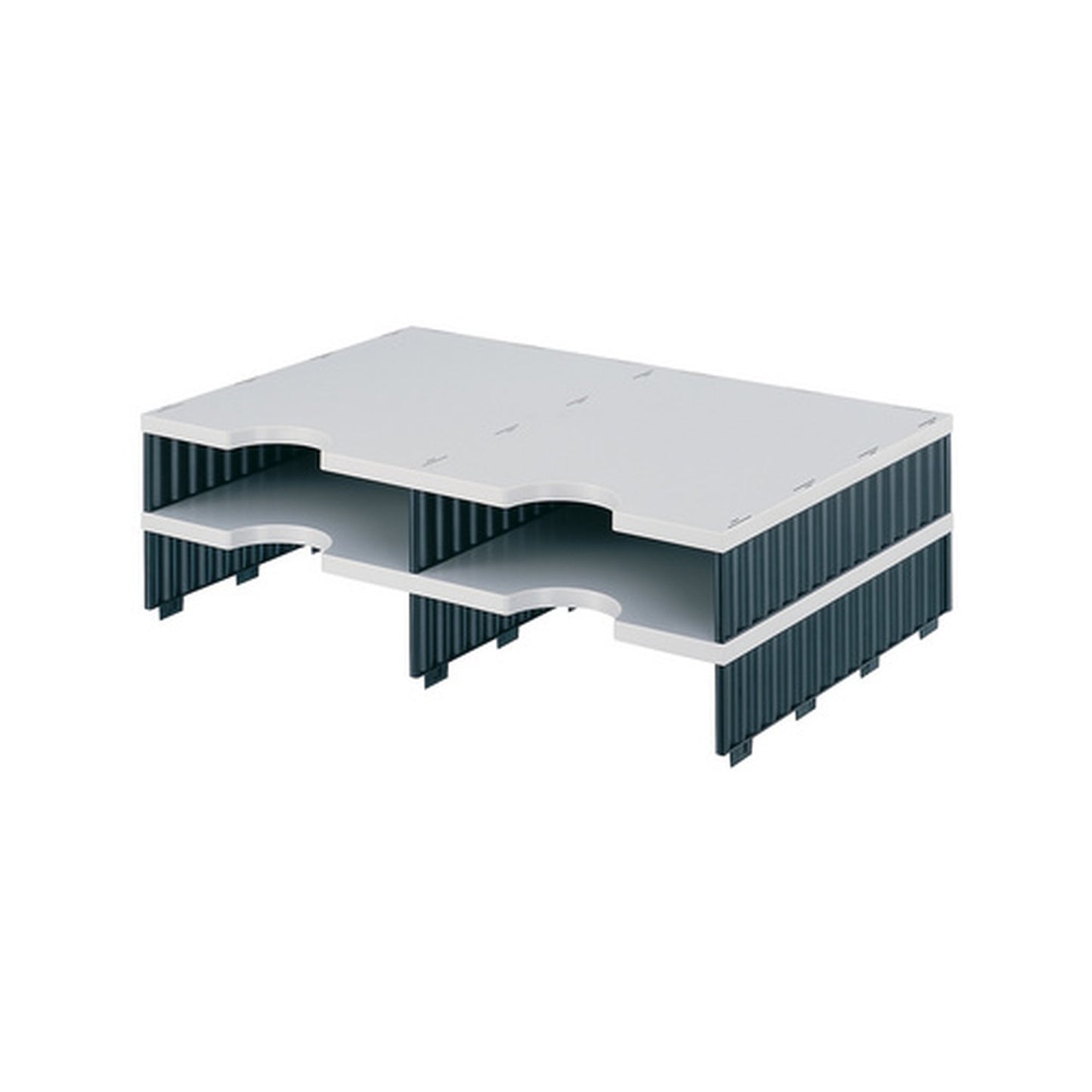 styro Module d'extension styrodoc duo, 4 compartiments,