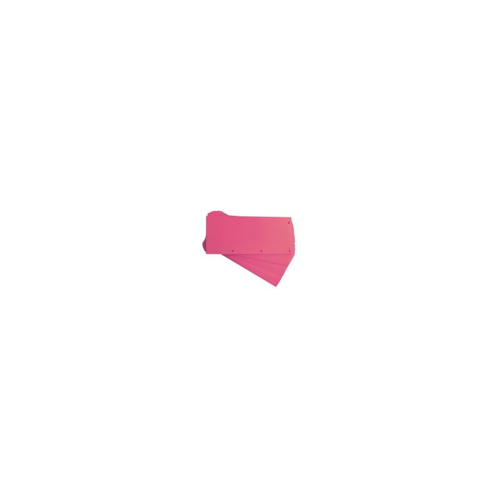 ELBA Intercalaires Duo, en carton, 240 x 105 mm, rose