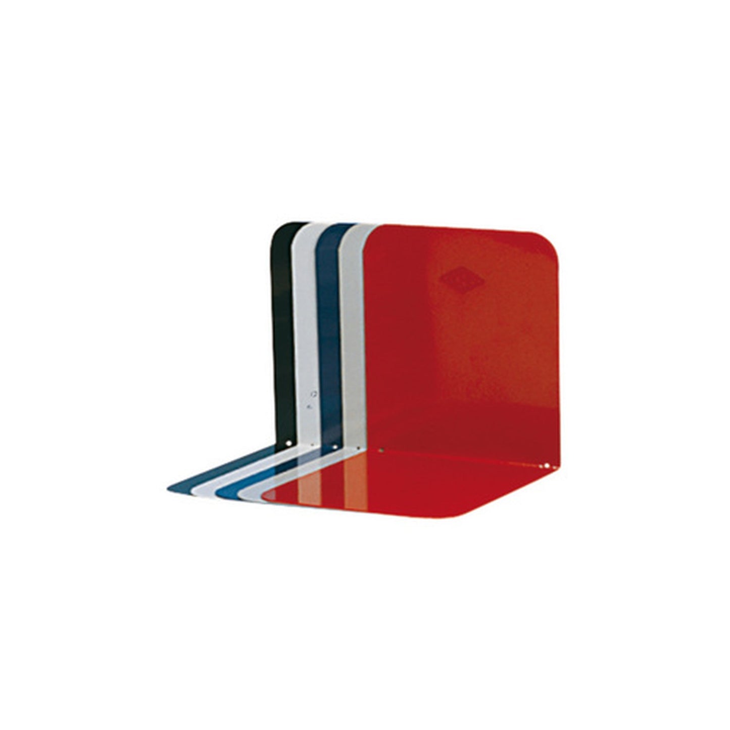 WEDO Serre-livres, (L)140 x (P)140 x (H)120 mm, gris lumière x2
