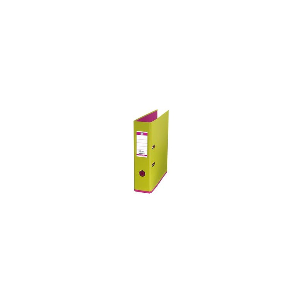 Oxford Classeur myColour, dos 80 mm, vert clair / rose