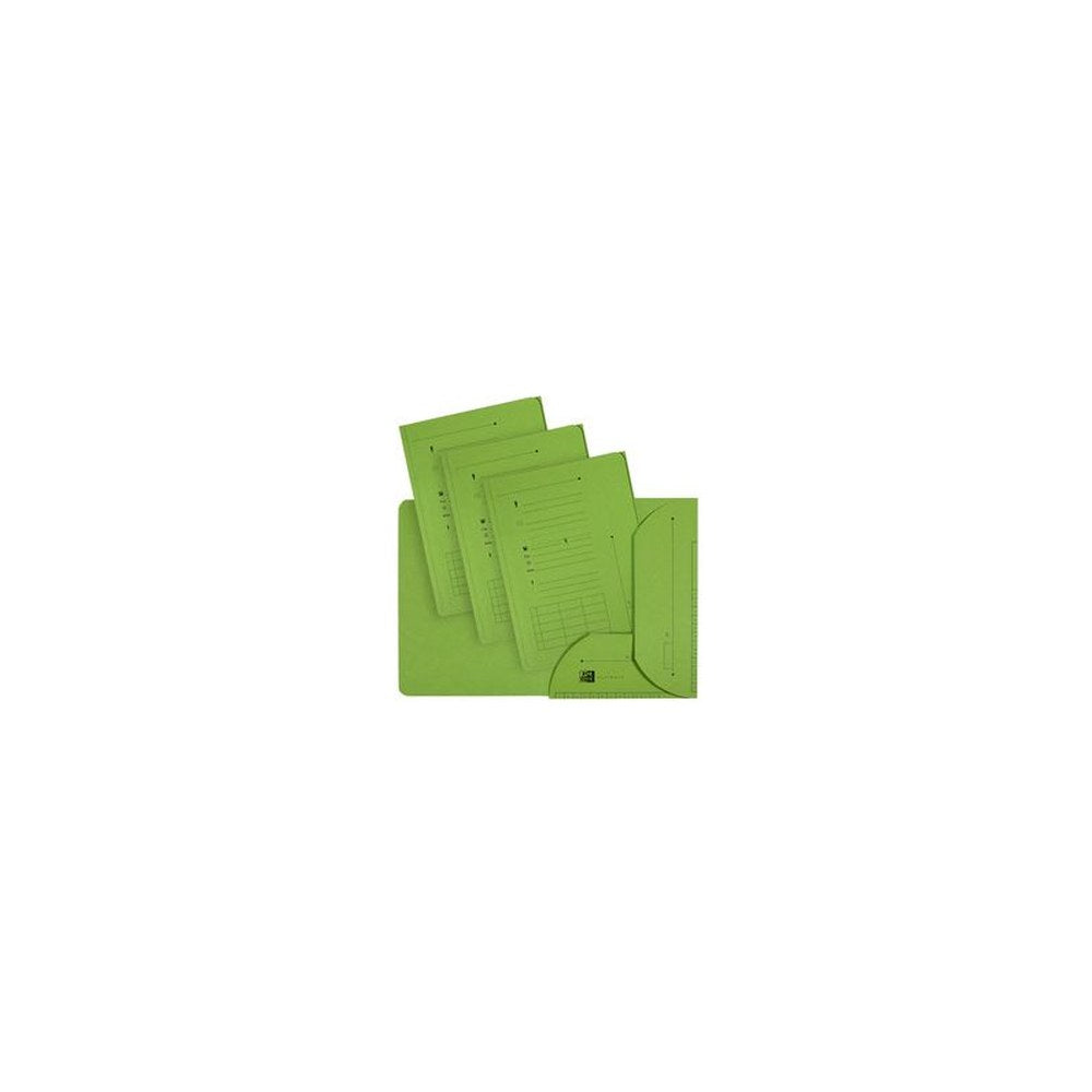 Oxford Chemise sous-dossier ULTIMATE, 2 rabats, A4, vert x25
