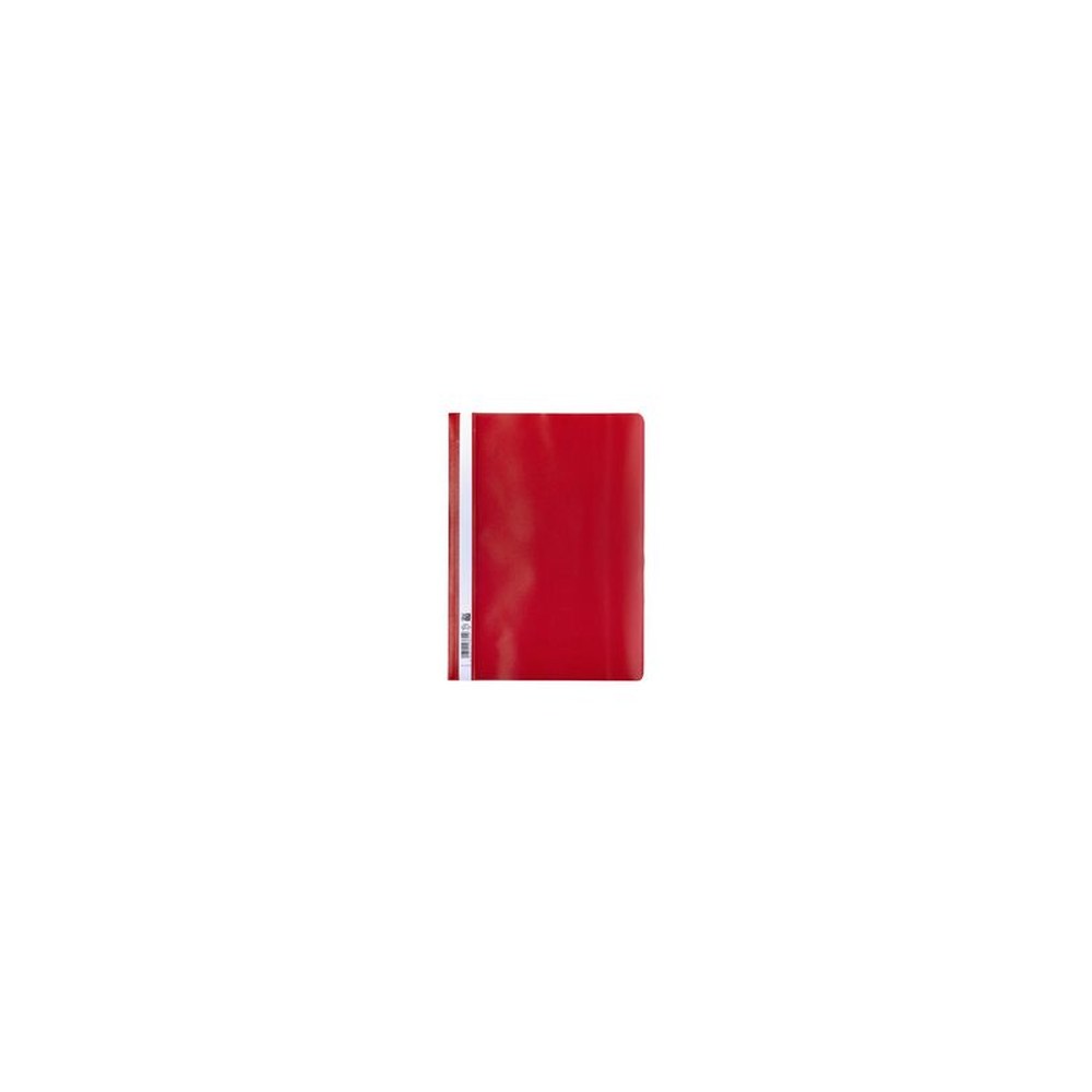 Oxford Chemise à lamelle, A4, PP, rouge