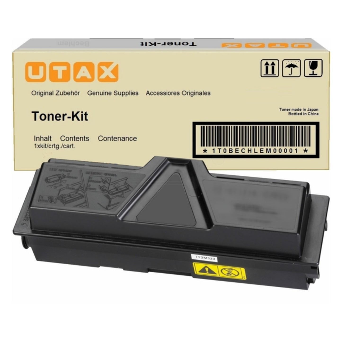 Toner d'origine Utax 613511010 - noir