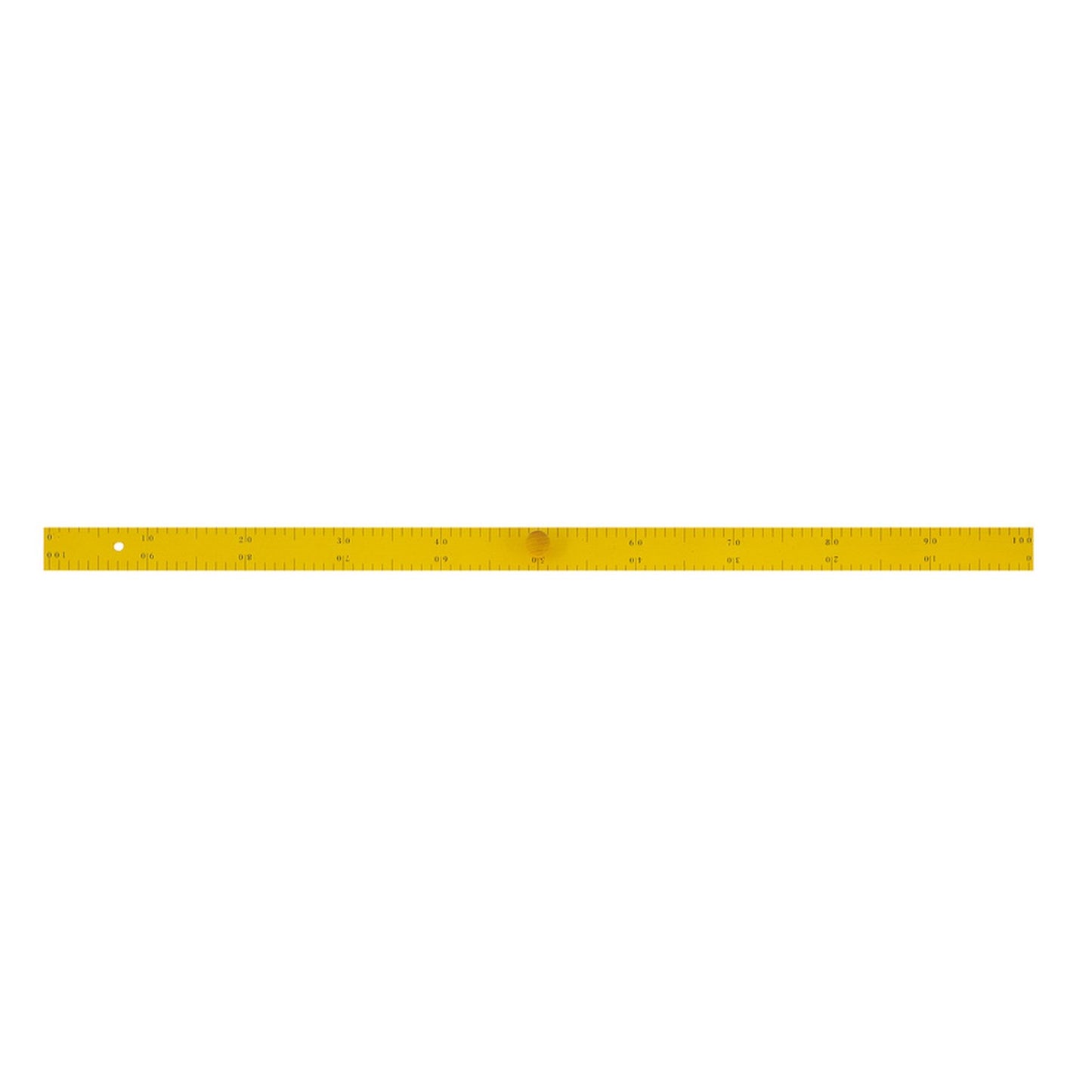 Wonday Règle plate pour tableau, 1 m, en bois, aimanté