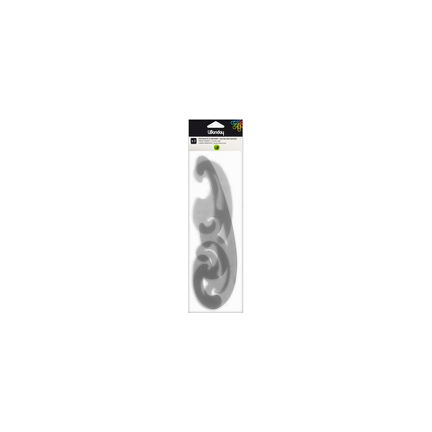 Wonday Pistolet à dessin, 3 pièces, transparent gris fumé