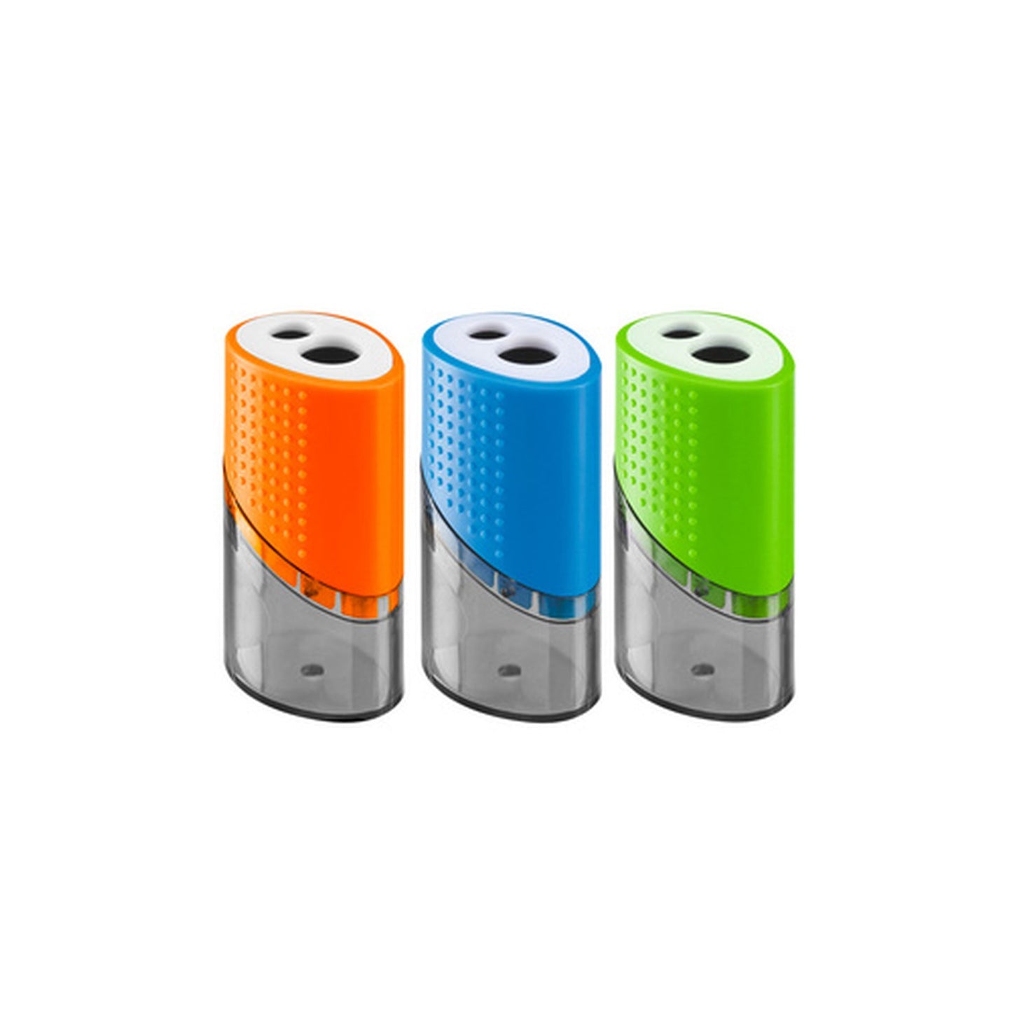 Wonday Taille-crayon double en plastique, assorti