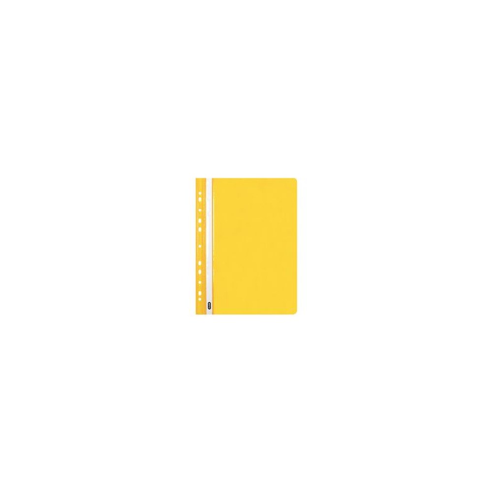 Oxford Chemise de rangement à lamelle, A4, PP, jaune