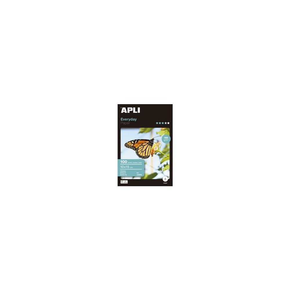 APLI Papier photo everyday, 100 x 150 mm, 180 g/m2, brillant