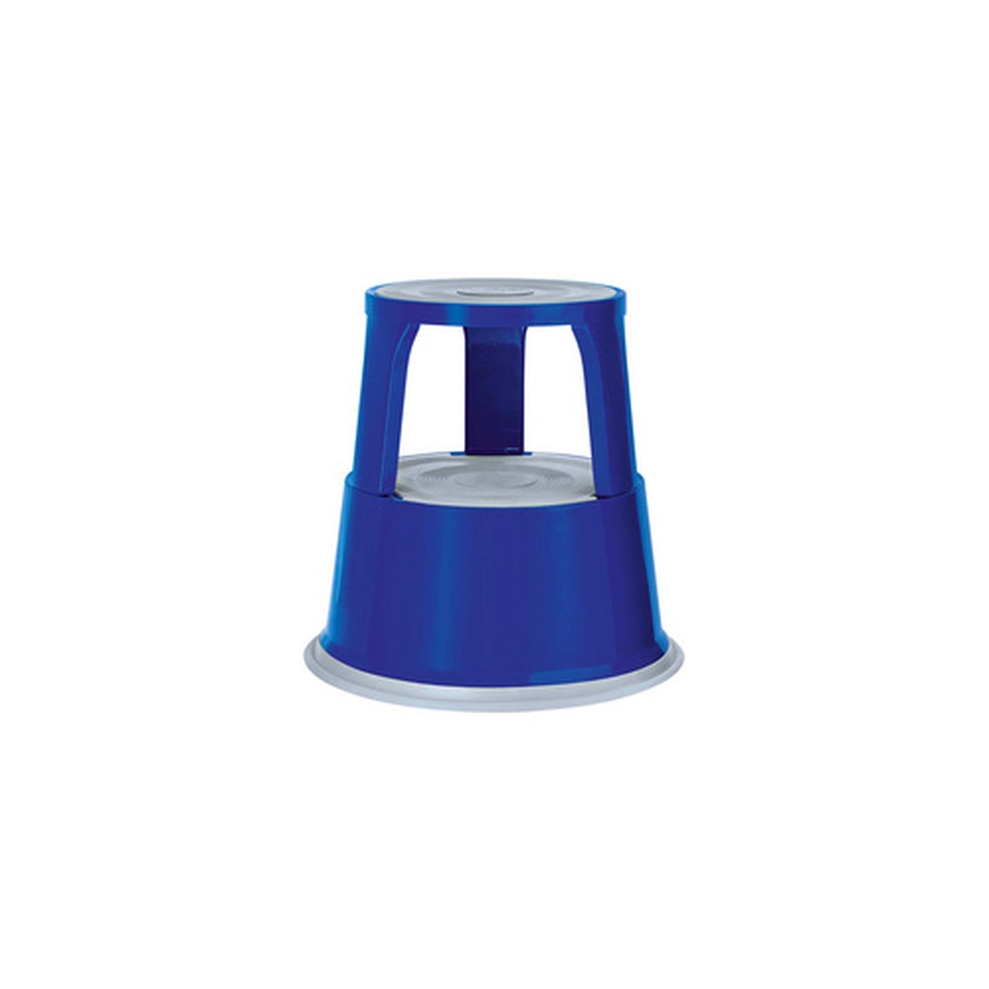 WEDO Tabouret marchepied en métal, RAL 5002, bleu
