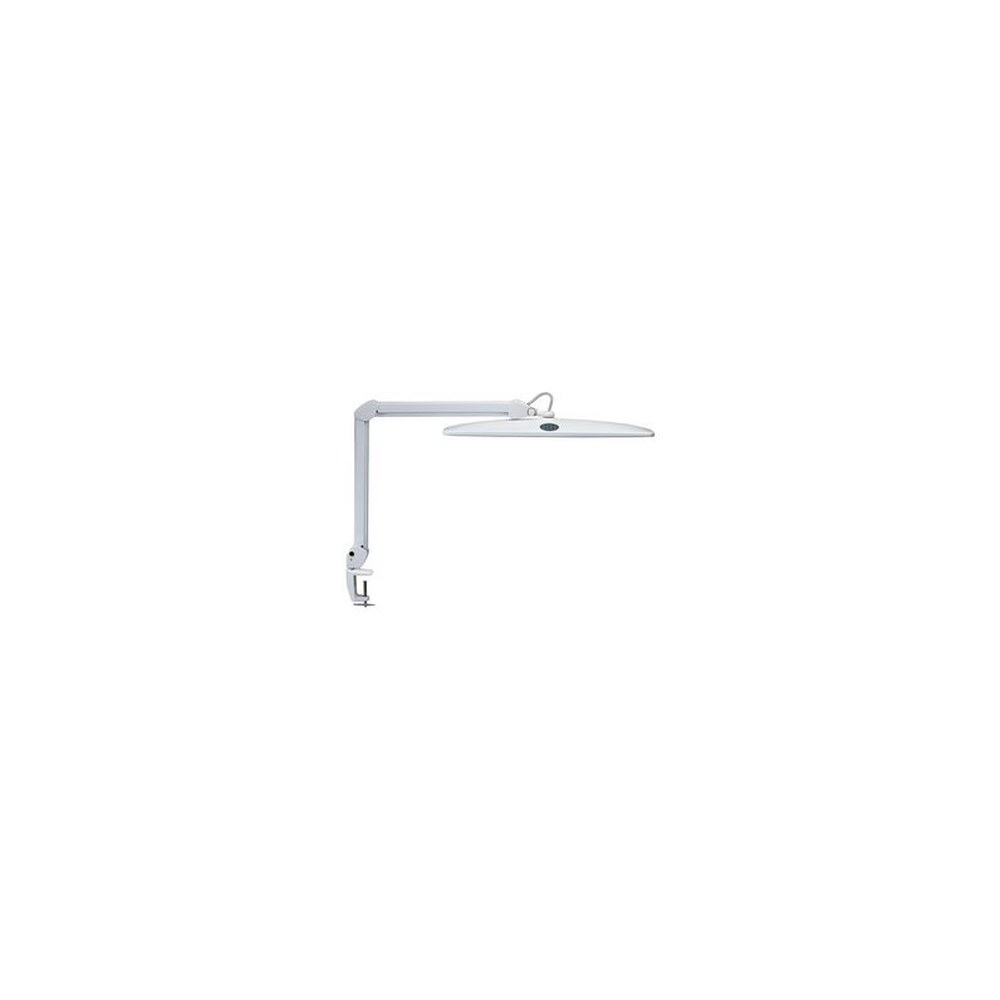 MAUL Lampe de bureau à LED MAULwork, pince, dimmable, blanc
