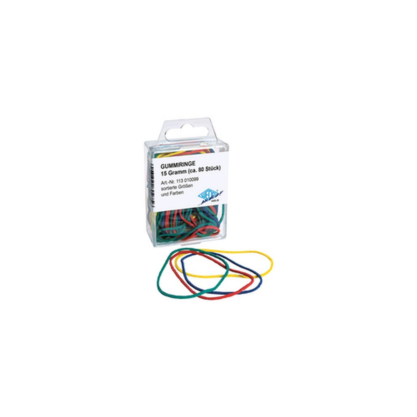 WEDO Bracelets caoutchouc, assorti, mix de tailles